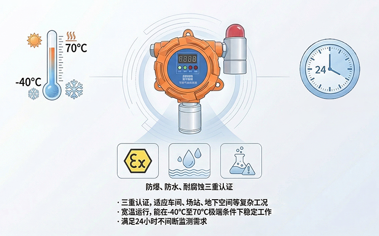 工商业可燃气体探测器